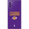 NBA Los Angeles Lakers Standard - Purple Galaxy Note 10 Skin