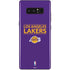 NBA Los Angeles Lakers Standard - Purple Galaxy Note 8 Skin
