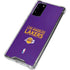NBA Los Angeles Lakers Standard - Purple Galaxy Note20 5G Clear Case