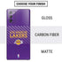 NBA Los Angeles Lakers Standard - Purple Galaxy Note20 5G Skin
