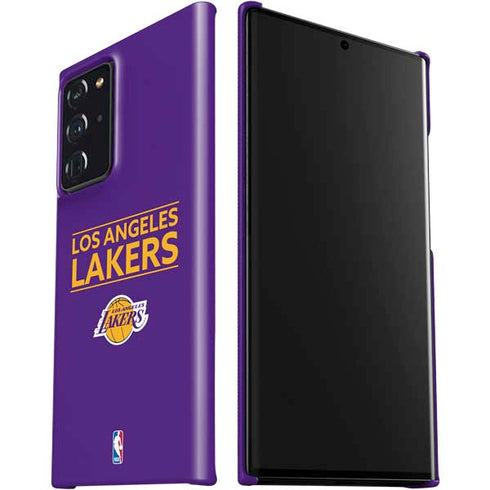 NBA Los Angeles Lakers Standard - Purple Galaxy Note20 Ultra 5G Lite Case