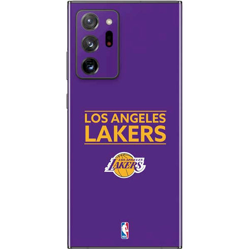 NBA Los Angeles Lakers Standard - Purple Galaxy Note20 Ultra 5G Skin