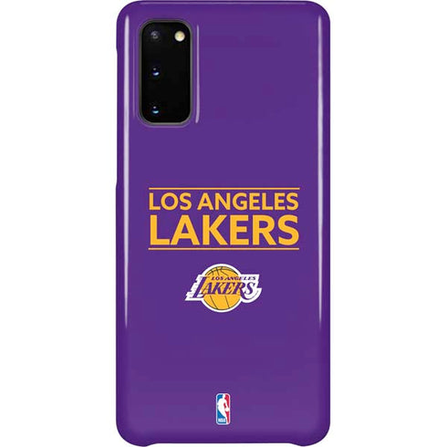 NBA Los Angeles Lakers Standard - Purple Galaxy S20 Lite Case