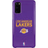 NBA Los Angeles Lakers Standard - Purple Galaxy S20 Lite Case