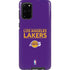 NBA Los Angeles Lakers Standard - Purple Galaxy S20 Plus Pro Case