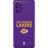 NBA Los Angeles Lakers Standard - Purple Galaxy S20 Plus Skin