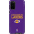 NBA Los Angeles Lakers Standard - Purple Galaxy S20 Pro Case