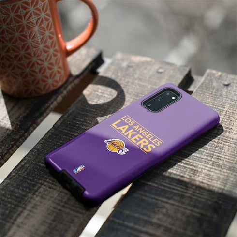 NBA Los Angeles Lakers Standard - Purple Galaxy S20 Pro Case