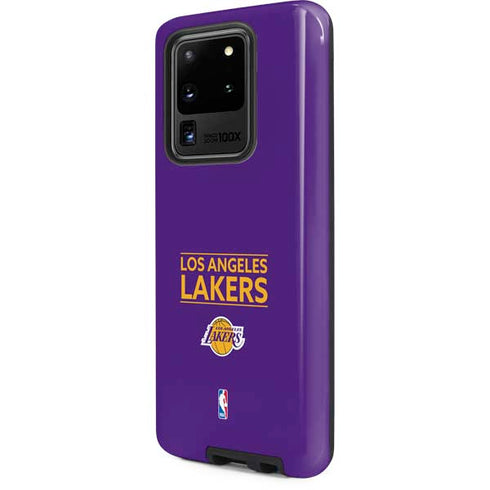 NBA Los Angeles Lakers Standard - Purple Galaxy S20 Ultra 5G Pro Case