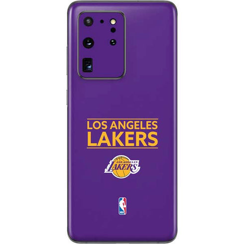 NBA Los Angeles Lakers Standard - Purple Galaxy S20 Ultra 5G Skin