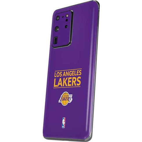 NBA Los Angeles Lakers Standard - Purple Galaxy S20 Ultra 5G Skin