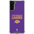 NBA Los Angeles Lakers Standard - Purple Galaxy S21 Plus 5G Clear Case