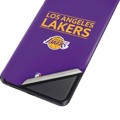 NBA Los Angeles Lakers Standard - Purple Galaxy S21 Plus 5G Skin