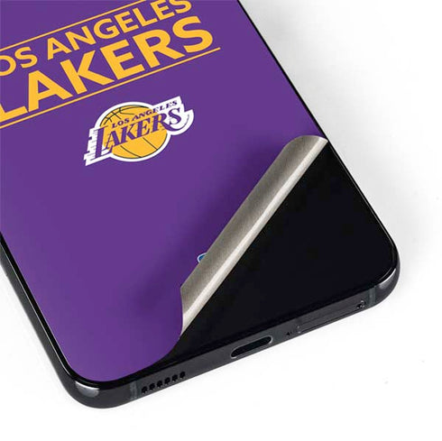 NBA Los Angeles Lakers Standard - Purple Galaxy S22 Plus Skin