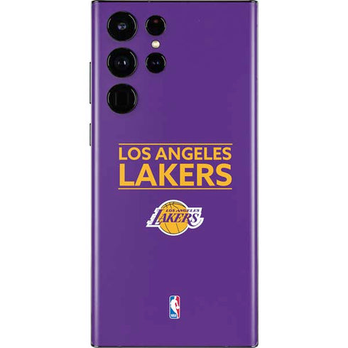 NBA Los Angeles Lakers Standard - Purple Galaxy S22 Ultra Skin