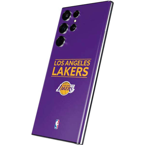 NBA Los Angeles Lakers Standard - Purple Galaxy S22 Ultra Skin