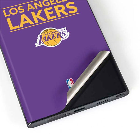 NBA Los Angeles Lakers Standard - Purple Galaxy S22 Ultra Skin