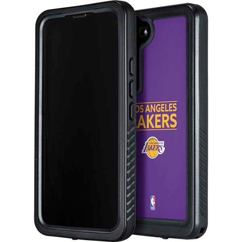 NBA Los Angeles Lakers Standard - Purple Galaxy S23 Plus Waterproof Case