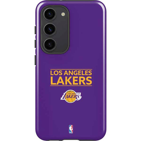 NBA Los Angeles Lakers Standard - Purple Galaxy S23 Pro Case