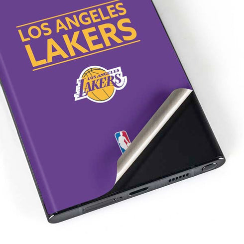 NBA Los Angeles Lakers Standard - Purple Galaxy S23 Ultra Skin