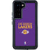 NBA Los Angeles Lakers Standard - Purple Galaxy S23 Waterproof Case