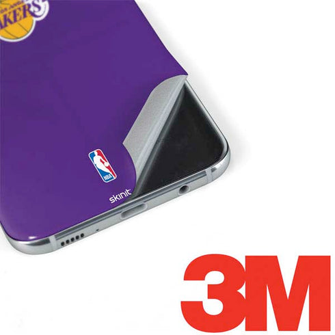 NBA Los Angeles Lakers Standard - Purple Galaxy S8 Skin