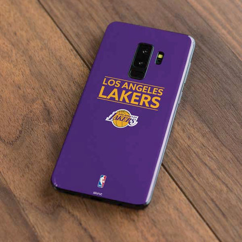 NBA Los Angeles Lakers Standard - Purple Galaxy S9 Plus Skin