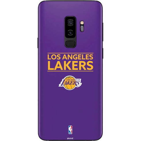 NBA Los Angeles Lakers Standard - Purple Galaxy S9 Plus Skin
