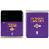 NBA Los Angeles Lakers Standard - Purple Galaxy Z Flip3 5G Skin