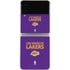 NBA Los Angeles Lakers Standard - Purple Galaxy Z Flip3 5G Skin