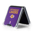 NBA Los Angeles Lakers Standard - Purple Galaxy Z Flip5 5G Clear Case