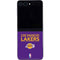 NBA Los Angeles Lakers Standard - Purple Galaxy Z Flip5 5G Skin
