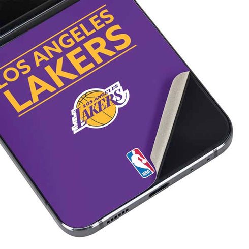 NBA Los Angeles Lakers Standard - Purple Galaxy Z Flip5 5G Skin