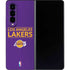 NBA Los Angeles Lakers Standard - Purple Galaxy Z Fold4 5G Skin