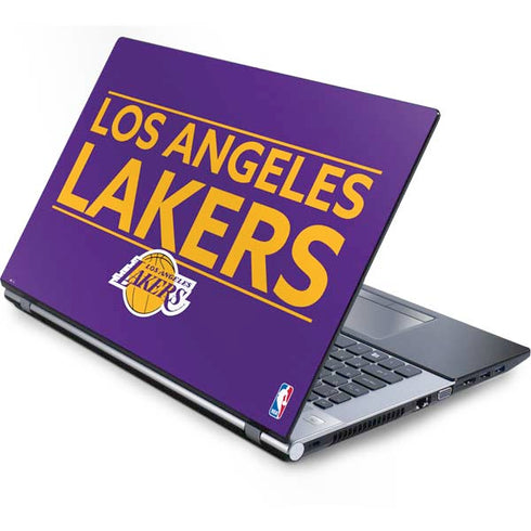 NBA Los Angeles Lakers Standard - Purple Generic Laptop Skin