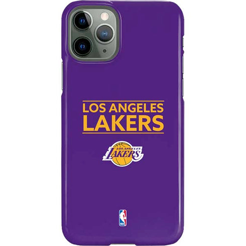 NBA Los Angeles Lakers Standard - Purple iPhone 11 Pro Lite Case