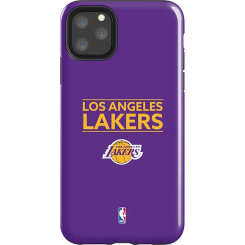 NBA Los Angeles Lakers Standard - Purple iPhone 11 Pro Max Impact Case