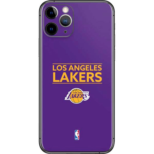 NBA Los Angeles Lakers Standard - Purple iPhone 11 Pro Skin