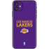 NBA Los Angeles Lakers Standard - Purple iPhone 11 Skin