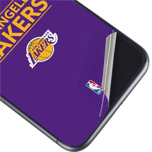 NBA Los Angeles Lakers Standard - Purple iPhone 11 Skin