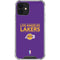 NBA Los Angeles Lakers Standard - Purple iPhone 12 Clear Case