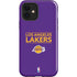 NBA Los Angeles Lakers Standard - Purple iPhone 12 Impact Case