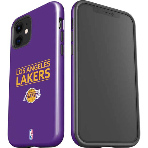 NBA Los Angeles Lakers Standard - Purple iPhone 12 Impact Case