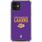 NBA Los Angeles Lakers Standard - Purple iPhone 12 Mini Clear Case
