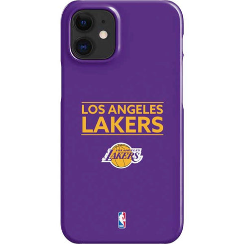 NBA Los Angeles Lakers Standard - Purple iPhone 12 Mini Lite Case