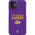 NBA Los Angeles Lakers Standard - Purple iPhone 12 Mini Lite Case