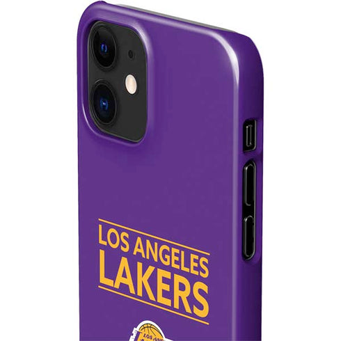 NBA Los Angeles Lakers Standard - Purple iPhone 12 Mini Lite Case