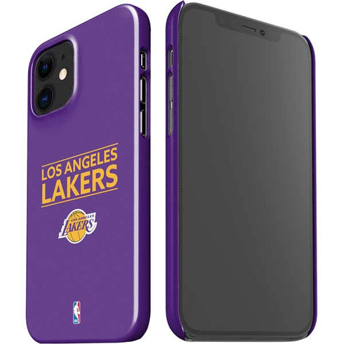 NBA Los Angeles Lakers Standard - Purple iPhone 12 Mini Lite Case