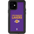 NBA Los Angeles Lakers Standard - Purple iPhone 12 Mini Waterproof Case