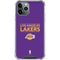 NBA Los Angeles Lakers Standard - Purple iPhone 12 Pro Clear Case